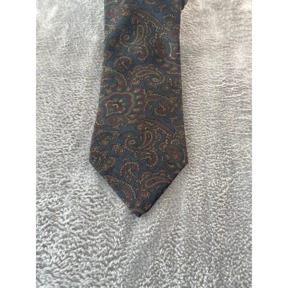Stuart Ashley Necktie‎ Tie Paisley Pattern Professional Business Casual